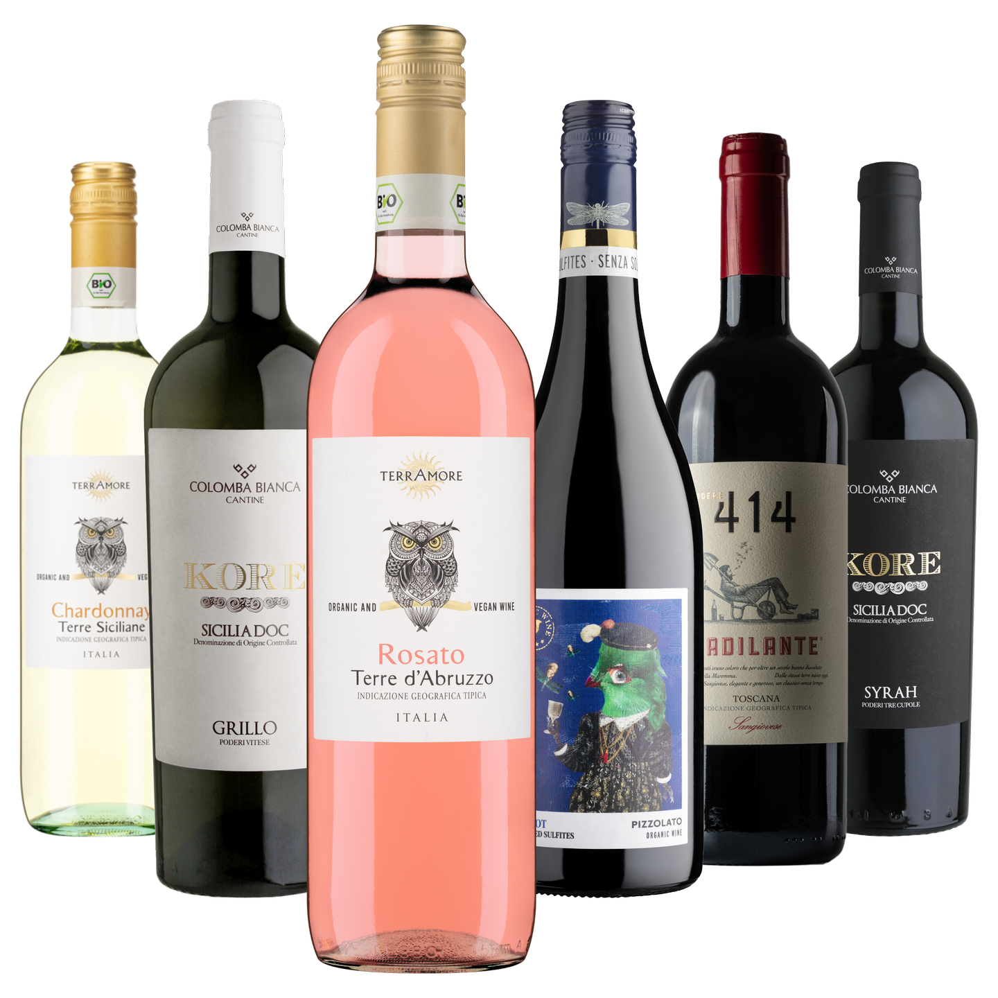 Weinpaket „Italien Bio" – Nachhaltig genießen von Venetien bis Sizilien
